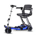 FreeRider Luggie Elite Folding Travel Scooter Lightweight Portable Mobility Scooter With Adjustable Seat Main Image Blue