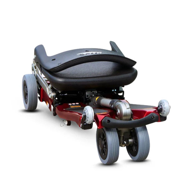FreeRider Luggie Elite Easy Fold Mobility Scooter Lightweight Portable Travel Scooter With Adjustable Seat Folded Down Photo