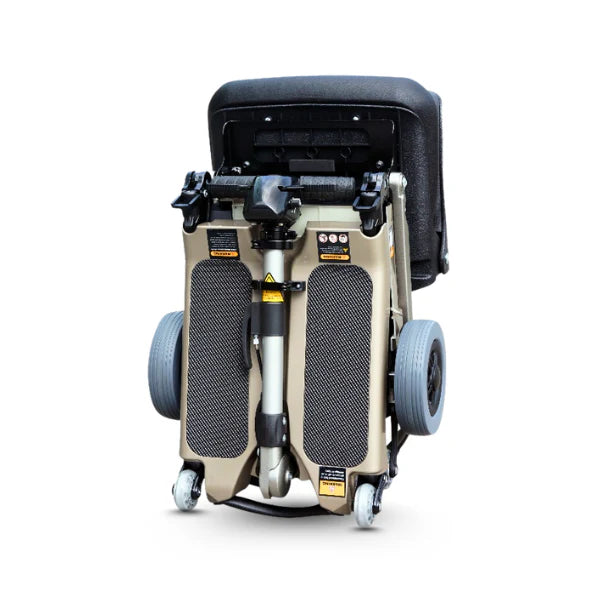FreeRider Luggie Elite Travel Mobility Scooter Ultra Lightweight Folding Design With Ergonomic Adjustable Seat Wheel Picture
