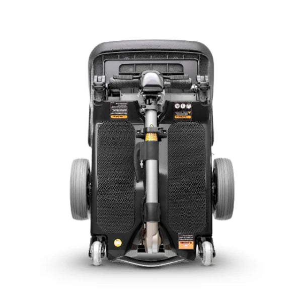 FreeRider Luggie Elite Foldable Travel Scooter Lightweight Mobility Scooter With Adjustable Seat And Smooth Ride Under Angle Photo