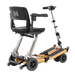 FreeRider Luggie Golden Elite Portable Travel Scooter Compact Folding Mobility Scooter Back Image