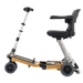 FreeRider Luggie Golden Elite Mobility Scooter Airline Approved Foldable Travel Scooter Side Photo