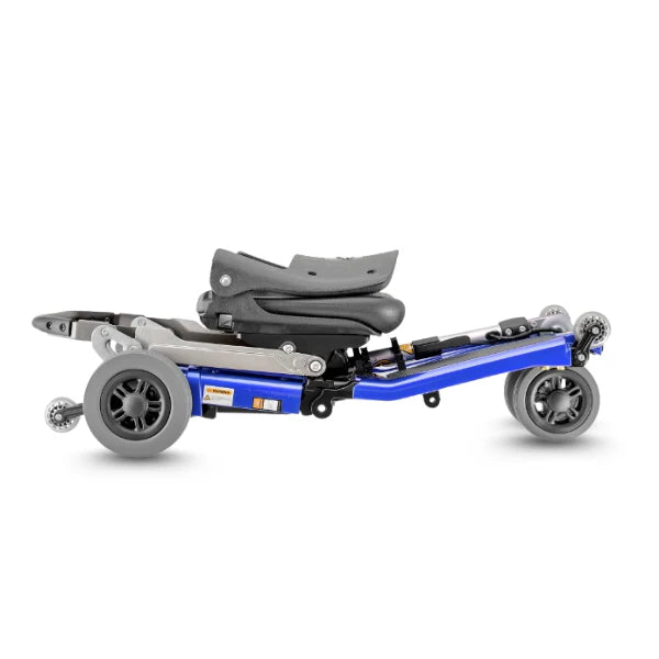 FreeRider Luggie Standard Portable Mobility Scooter Foldable Travel Scooter Lightweight Design Folded Floor Photo
