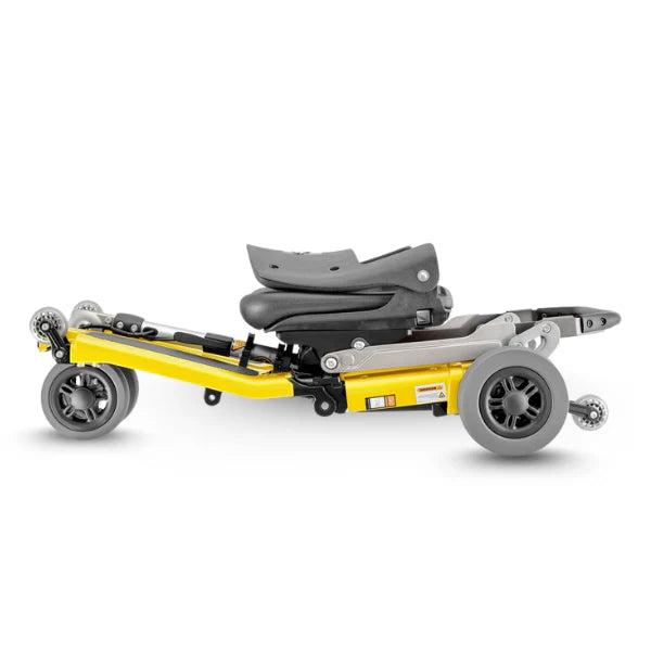 FreeRider Luggie Standard Folding Mobility Scooter Portable Travel Scooter Airline Friendly Folded Floor Photo