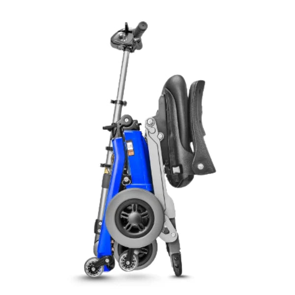 FreeRider Luggie Standard Foldable Travel Mobility Scooter Lightweight Compact Portable Main Image Folded Photo