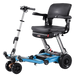 FreeRider Luggie Super Plus 4 Portable Mobility Scooter Folding Travel Scooter Easy Transport Main Image Ocean Blue
