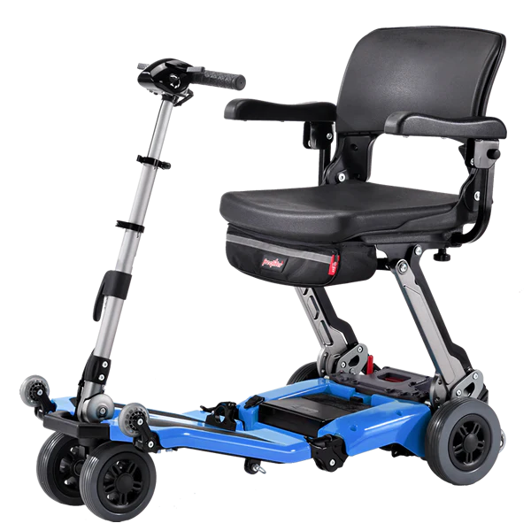 FreeRider Luggie Super Portable Travel Scooter Compact Foldable Airline Friendly Mobility Scooter