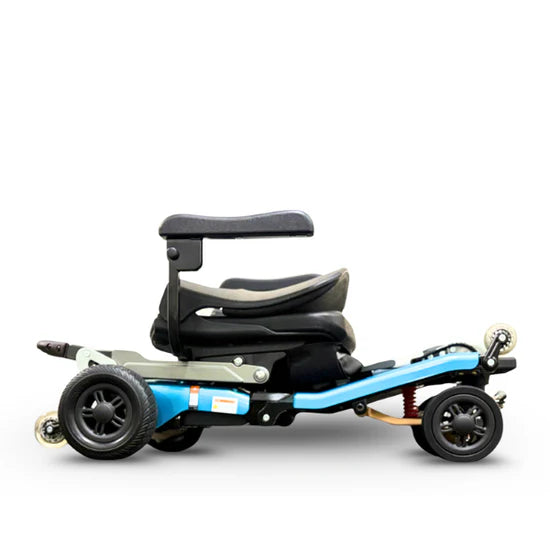 FreeRider Luggie Super Plus 4 Travel Scooter Durable Lightweight Foldable Mobility Solution Main Image Half Folded