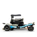 FreeRider Luggie Super Plus 4 Travel Scooter Durable Lightweight Foldable Mobility Solution Main Image Half Folded