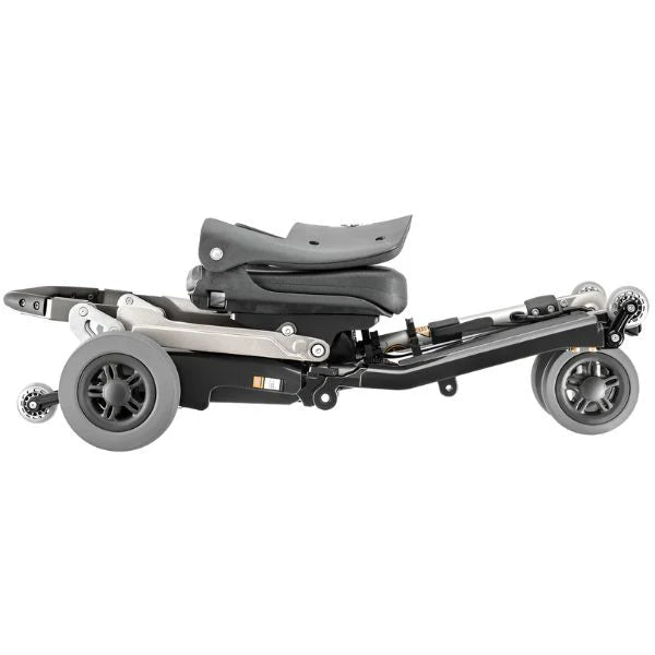 FreeRider Luggie Travel Scooter Lightweight Folding Mobility Scooter For Easy Transport Flat Folded Floor View Image