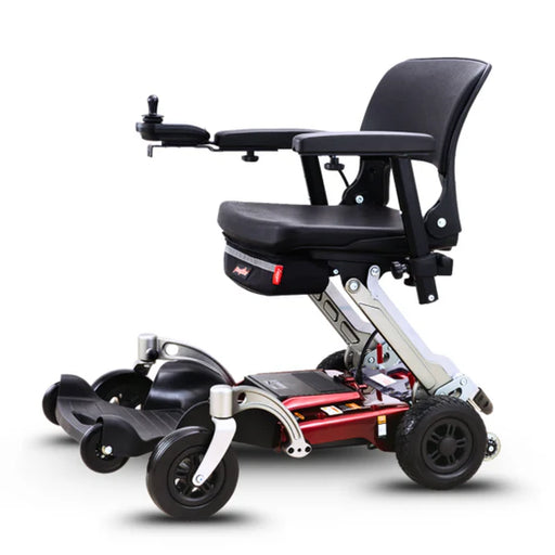 FreeRider Luggie Travel Wheelchair Compact Folding Power Chair Easy Transport Mobility Solution Main Image