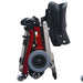 FreeRider Luggie Travel Scooter Red Portable Folding Scooter Easy Transport Travel Mobility Solution Folded Image