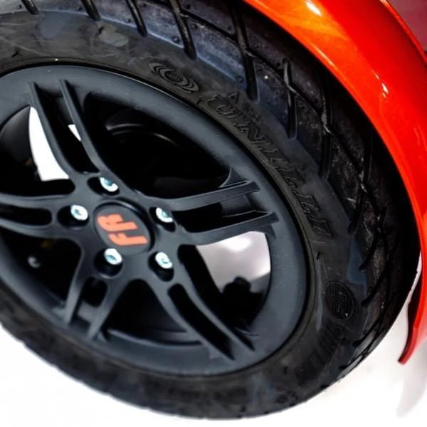 FreeRider Terrain Mobility Scooter Sporty Design Double Wishbone Suspension  Enhanced Stability Wheel Image