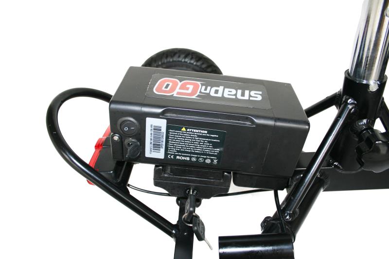 Glion SNAPnGo Mobility Scooter Deluxe Edition Battery Box View