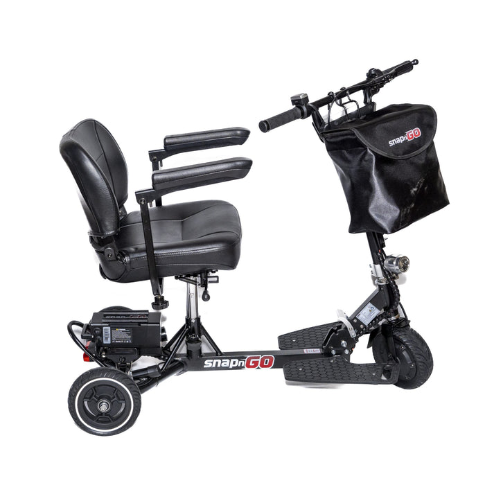 Glion SNAPnGo Mobility Scooter Deluxe Edition Full Product Left Side View 