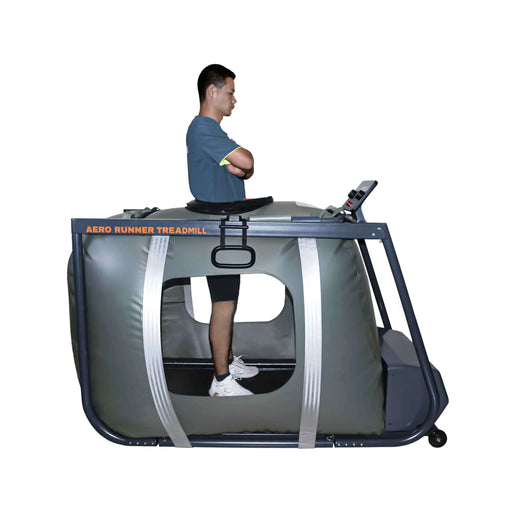 GoldenAll Aero Runner Anti-Gravity Treadmill for Rehabilitation, Gait Analysis and Body Weight Support Training with Compact and Efficient Design