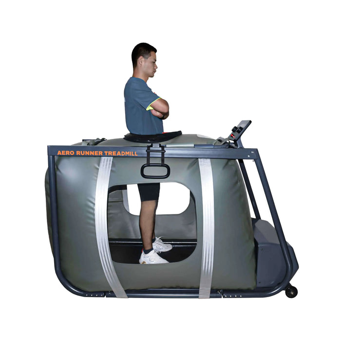 GoldenAll Aero Runner Anti-Gravity Treadmill for Rehabilitation, Gait Analysis and Body Weight Support Training with Compact and Efficient Design