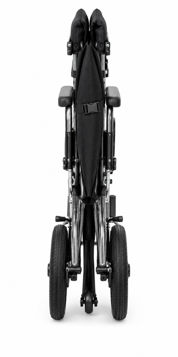 Graham Field Bariatric Transport Chair Folded For Storage And Travel Image