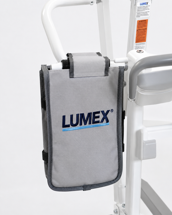 Graham Field Battery Powered Sit To Stand Patient Lift With Adjustable Knee Pad Accessory