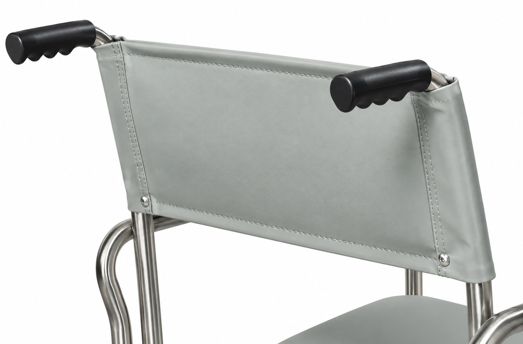 Graham Field Everest & Jennings® Foldin  g Rehab Shower Commode With Oval Seat And Removable Pail Image