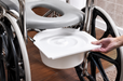 Graham Field Rehab Shower Commode Removable Pail And Lid Demonstration 