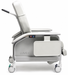 Graham Field Series Clinical Care Recliner Examination Chair FR587W Side View With Wide Seat And Medical Casters Main 