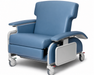 Graham Field Extra Wide Drop-Arm Clinical Care Recliner FR587WD Series Bariatric Medical Recliner Chair With Trendelenburg Position Front Image