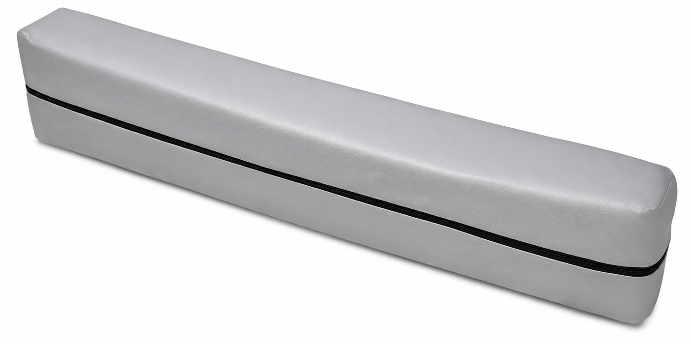 Graham Field Foam Mattress Extension With Gray Cover And Black Zipper Front Image