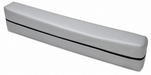 Graham Field Foam Mattress Extension With Gray Cover And Black Zipper Front Image