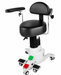 Graham Field Hausted Surgical Stool With Foot-Controlled Hydraulic Adjustment Side Rounded Shape Image