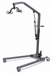 Graham Field Hydraulic Lifts With Heavy Duty Steel Frame Adjustable Base, 400 lbs. Capacity and 6 Point Spreader Bar Side View 