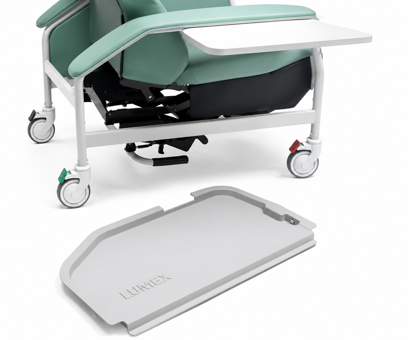 Graham Field Lumex Deluxe Clinical Care Recliner With Ergonomic Seating And Comfortable Upholstered Padding