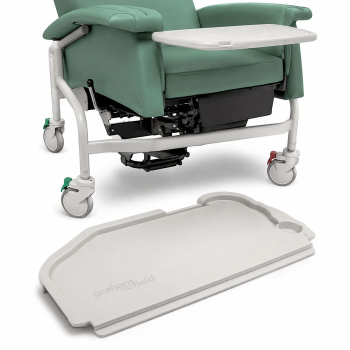 Graham Field Deluxe Clinical Care Recliner FR566GH Patient Recliner With Locking Casters Accessory 
