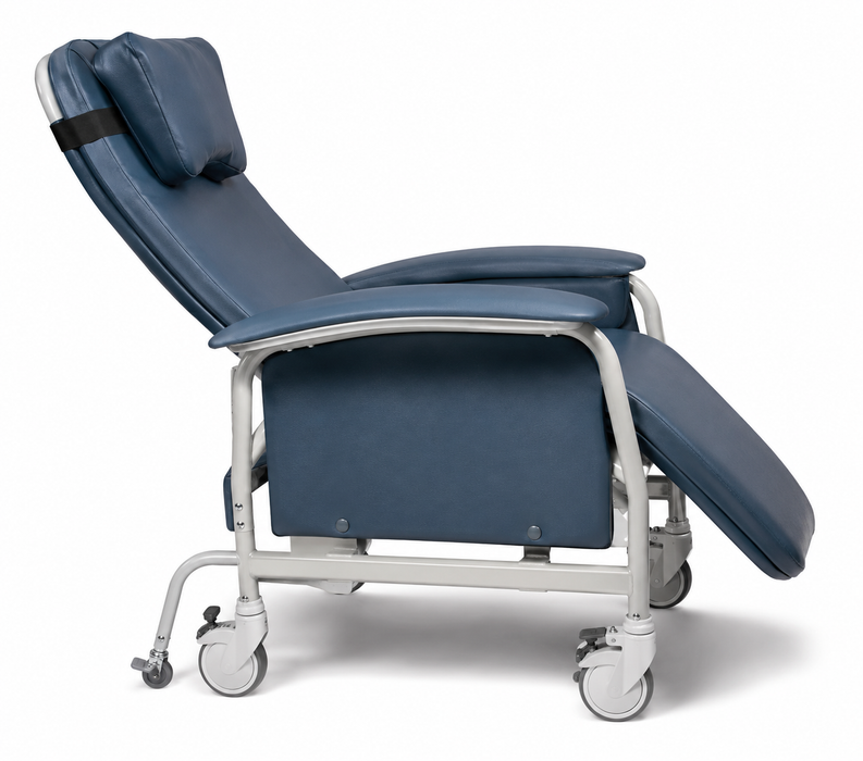 Graham Field Lumex Deluxe Preferred Care Recliner Series Wide Medical Chair With Cushioned Seat And Supportive Backrest