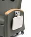 Graham Field Lumex Ortho-Biotic II Recliner FR597G Series With Gray Upholstery And Side Tray Image