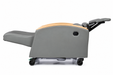 Graham Field Lumex Ortho-Biotic II Recliner FR597P Series With Padded Headrest And Casters Decline View
