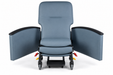 Graham Field Pivot-Arm Clinical Care Recliner HM FR601UH With Padded Arms And Side Table Both Open Outward Position Image