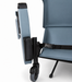 Graham Field Pivot-Arm Clinical Care Recliner HM FR601UH With Comfortable Upholstery And Fold-Down Table Close Up View Image