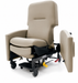 Graham Field Pivot-Arm Clinical Care Recliner HM FR601UH With Padded Seat And Side Table Open Outward Position Image