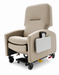 Graham Field Lumex Pivot-Arm Recliner Chair FR601U Purple Patient Recliner With Side Table Latch 