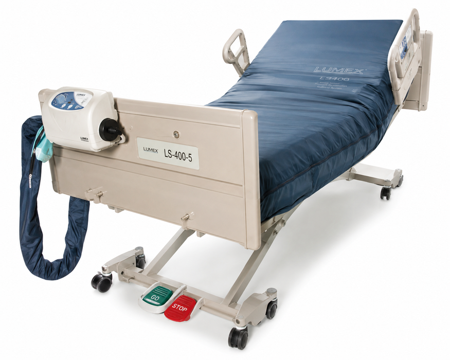 Lumex Select LS400 Pressure Relief Mattress Pump Control Unit Incline Position 