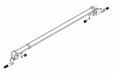 Graham Field Paramount XD Wheelchair Adjustable Spreader Bar 