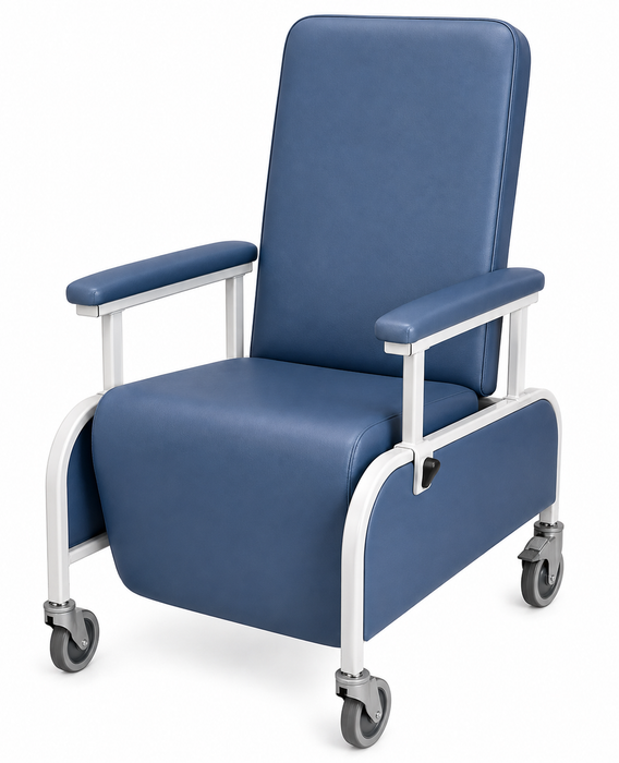 Graham Field Preferred Care Recliner Series Drop-Arm Infinite Positioning and Easy Lateral Transfer for Extended Care No Recline