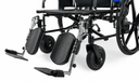 Graham Field Regency 450R Reclining Wheelchair With Reinforced Steel Frame Pedal Footrest 