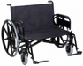 Graham Field Regency 6800 Fixed Back Bariatric Wheelchair With Wide Seat