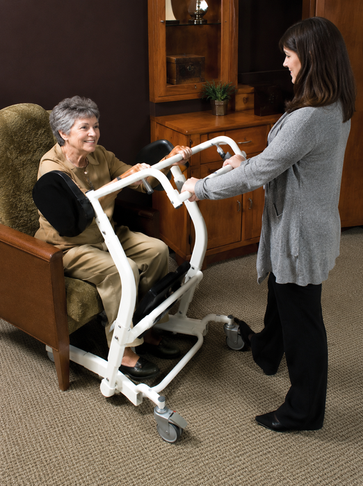 Graham Field Stand Assist Lift Featuring Ergonomic Handles, Padded Supports, And Durable Mobility For Daily Patient Care Demo 