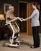 Graham Field Stand Assist Lift With Stable Steel Frame, Non Slip Foot Platform, And Comfortable Padded Support For Patients Demo