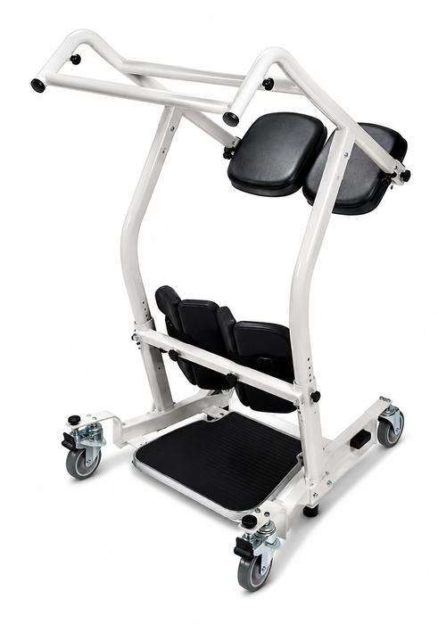 Graham Field Stand Assist Lift With Comfortable Knee Support, Secure Hand Grips, And Smooth Rolling Casters During Patient Transfer Sit to Stand 
