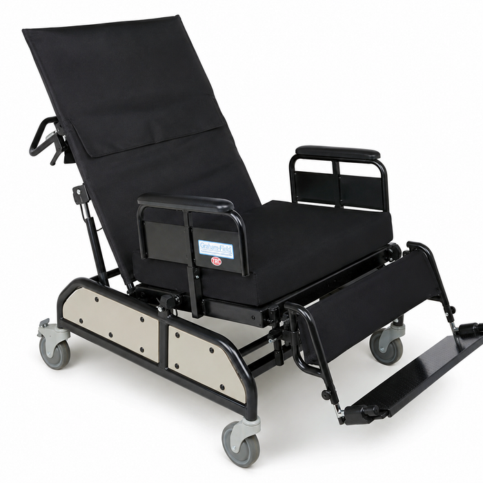 Graham Field TRC 750 Tilt Recline Chair With Padded Seat Backrest And Supportive Armrests