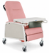 Graham Field Three Position Recliner With Padded Vintage Gold Seat And Activity Tray Rosewood Image